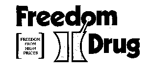 FREEDOM DRUG FREEDOM FROM HIGH PRICES