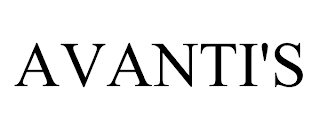 AVANTI'S