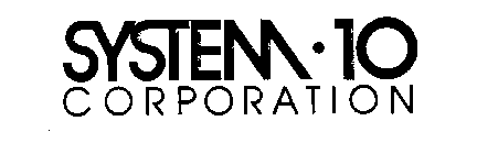 SYSTEM.10 CORPORATION