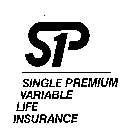 SP1 SINGLE PREMIUM VARIABLE LIFE INSURANCE