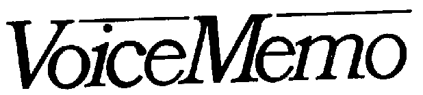 VOICEMEMO