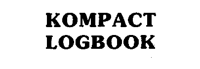 KOMPACT LOGBOOK