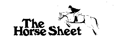 THE HORSE SHEET