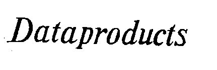 DATAPRODUCTS