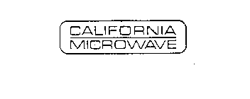 CALIFORNIA MICROWAVE
