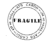 FRAGILE ATB CARGO-USE NO HOOKS-ATB CARGO-USE NO HOOKS