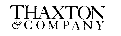 THAXTON & COMPANY