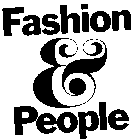 FASHION & PEOPLE