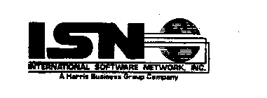 ISN INTERNATIONAL SOFTWARE NETWORK, INC. A HARRIS BUSINESS GROUP COMPANY