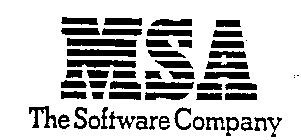 MSA THE SOFTWARE COMPANY