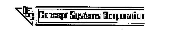 CONCEPT SYSTEMS CORPORATION CSC