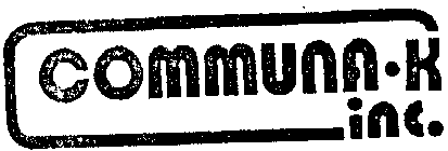 COMMUNAK INC.