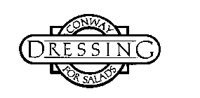 CONWAY DRESSING FOR SALADS