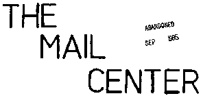 THE MAIL CENTER