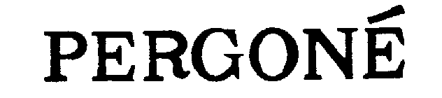 PERGONE