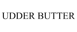 UDDER BUTTER