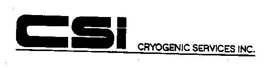 CSI CRYOGENIC SERVICES INC.