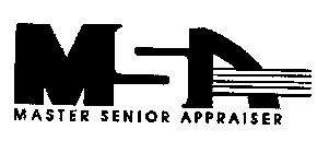 MSA MASTER SENIOR APPRAISER