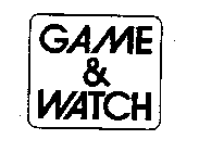 GAME & WATCH