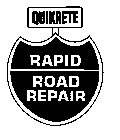 QUIKRETE RAPID ROAD REPAIR