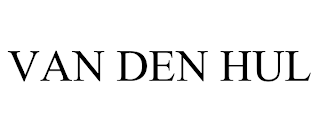 VAN DEN HUL