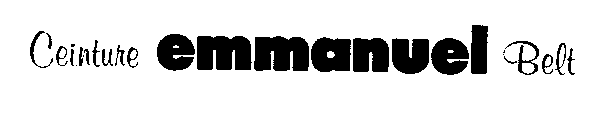 CEINTURE EMMANUEL BELT