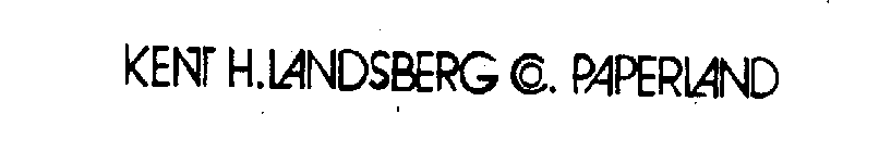 KENT H. LANDSBERG CO. PAPERLAND