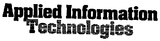 APPLIED INFORMATION TECHNOLOGIES