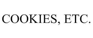 COOKIES, ETC.