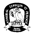 ADMIRAL ZEPPELIN 'O' PEROOF ZEPPE'S ISLAND COOLER