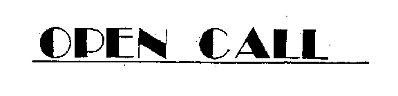 OPEN CALL