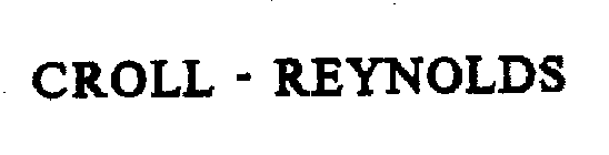 CROLL - REYNOLDS