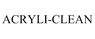 ACRYLI-CLEAN