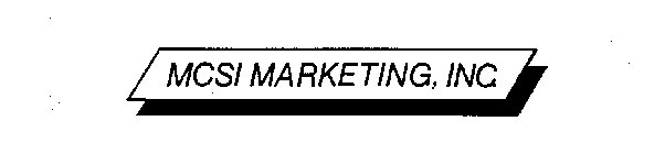 MCSI MARKETING, INC.