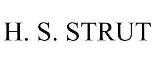 H. S. STRUT