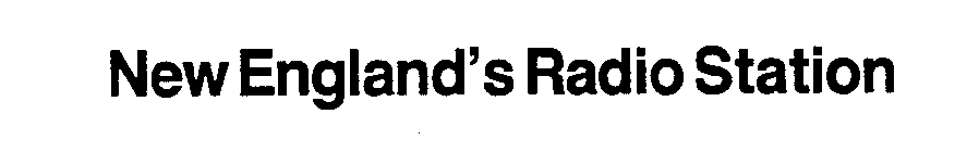 NEW ENGLAND'S RADIO STATION