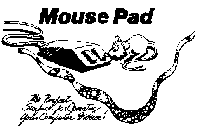 MOUSE PAD THE PERFECT SURFACE FOR OPERATING YOUR COMPUTER MOUSE