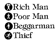 RICH MAN POOR MAN BEGGARMAN THIEF