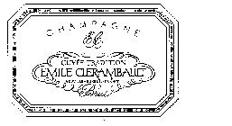 EMILE CLERAMBAULT CUVEE TRADITION CHAMPAGNE NEUVILLE-BUXEUIL-FRANCE