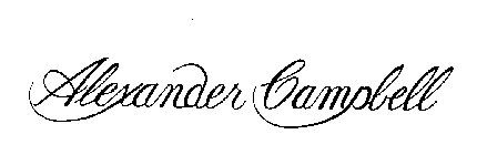 ALEXANDER CAMPBELL