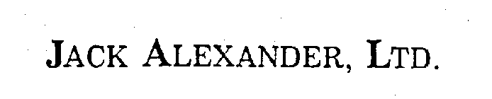 JACK ALEXANDER, LTD.