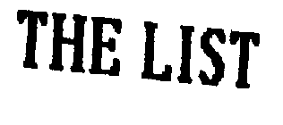 THE LIST