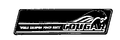 'WORLD CHAMPION POWER BOATS' COUGAR
