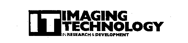 IT IMAGING TECHNOLOGY IN RESEARCH & DEVELOPMENT
