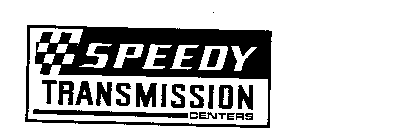 SPEEDY TRANSMISSION CENTERS