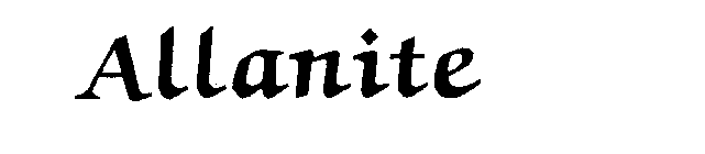 ALLANITE