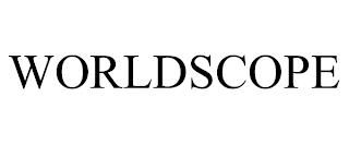 WORLDSCOPE