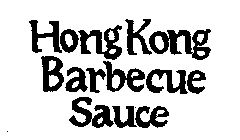 HONG KONG BARBECUE SAUCE