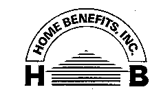 HOME BENEFITS, INC. HB