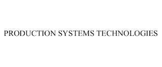 PRODUCTION SYSTEMS TECHNOLOGIES